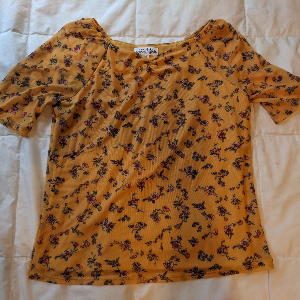 TenSixty Girl's 3/4 sleeve shirt